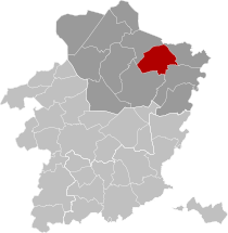 Bree Limburg Belgium Map.svg