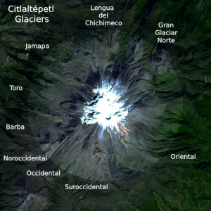 Archivo:Citlaltépetl Glaciers