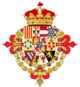 Coat of arms of Jaime, Duke of Segovia as Infante of Spain.svg