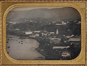 Archivo:Daguerrotipo Valparaíso, 1852 aproximadamente, atribuido a Carleton E. Watkins - The Paul J. Getty Museum-001