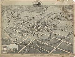 Archivo:Denton, Texas in 1883