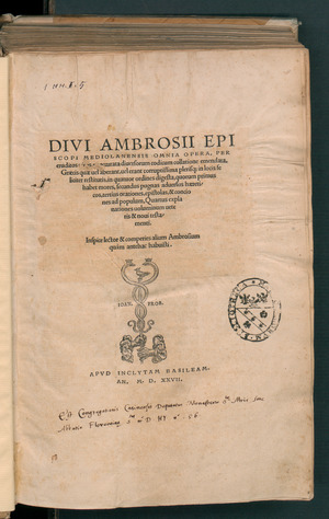 Archivo:Divi Ambrosii Episcopi Mediolanensis Omnia Opera