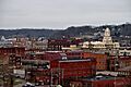 Downtown Zanesville from Putnam Hill Park