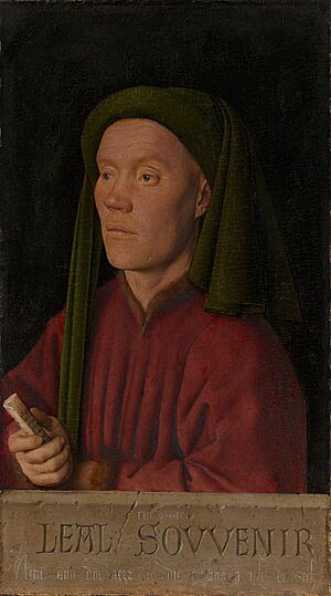 Archivo:Eyck, Jan van - Portrait of a Young Man (Tymotheos) - National Gallery, London