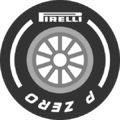 F1 tire Pirelli PZero White