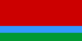Flag of the Karelo-Finnish Soviet Socialist Republic (1953–1956, reverse)