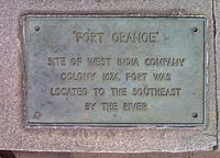 Archivo:Fort Orange Historical Marker