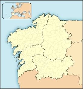 Sierra del Oribio ubicada en Galicia