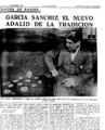 García Sánchiz, el nuevo adalid de la Tradición
