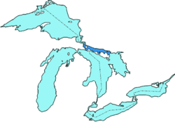 Archivo:Great Lakes Lake Huron North Channel