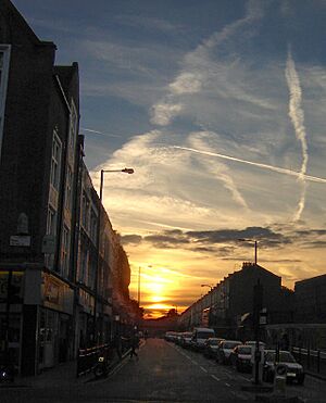 Archivo:Hackney sunset