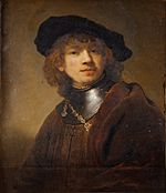 Archivo:Harmensz van Rijn Rembrandt - Ritratto di giovane - Google Art Project