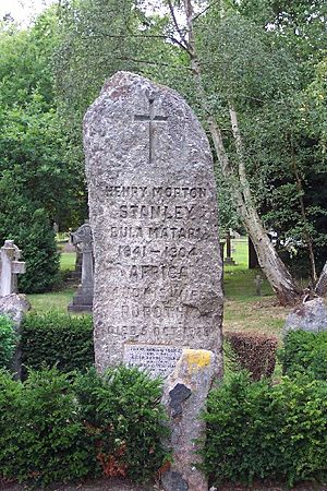 Archivo:Henry Morton Stanley grave