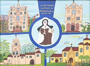 Archivo:IV Centenario de la muerte de Santa Teresa de Jesús Año 1582-1982 - Mercedes Barba