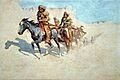 Jedediah Smith's party crossing the burning Mojave Desert cph.3b52357
