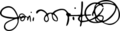 Joni Mitchell Signature