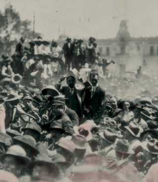 Archivo:Madero y Pino Suárez en gira electoral en 1911