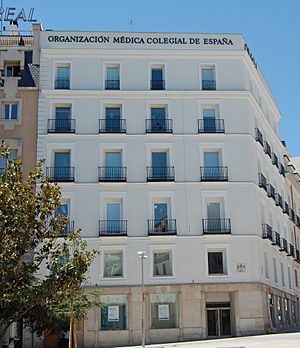 Archivo:Madrid (RPS 13-07-2010) Organización Médica Colegial de España, fachada
