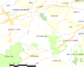 Map commune FR insee code 14714