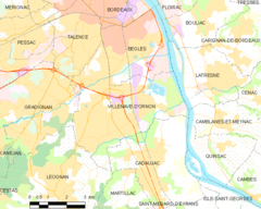 Map commune FR insee code 33550.png