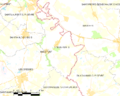 Map commune FR insee code 85296