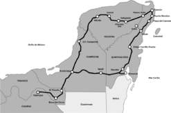 Archivo:Mapa Tren Maya Vectorized
