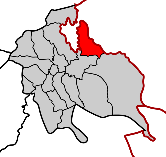 Mapa parroquia de A Ribeira