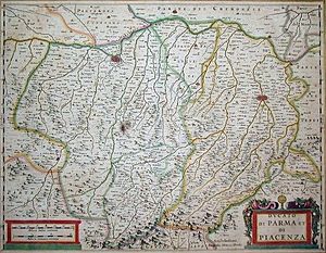 Archivo:Mappa Ducato di Parma e Piacenza 1639