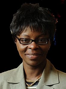 Omowunmi Sadik Speaker at Innovation Day 2010backlit.jpg