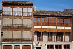 Peñafiel - Plaza del coso - 20110210b
