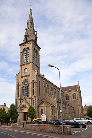 Archivo:Saint Thomas Roman Catholic church in Saint Helier, Jersey