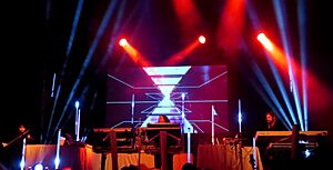 Archivo:Tangerine Dream live at Cambridge corn Exchange 12th March 2022 - 51935547938