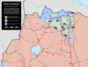 Archivo:Tigray Insurgency (November 2020 - June 2021)