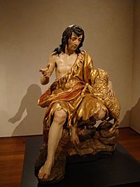 Archivo:Valladolid museo escultura San Juan Bautista Alonso Cano ni