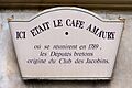 Versailles Panneau Café Amaury
