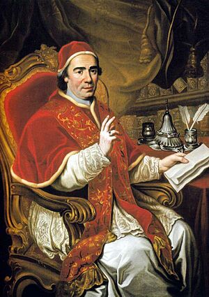 Archivo:Vincenzo Milione - Portrait of Pope Clement XIV