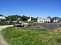 Vue Village historique acadien