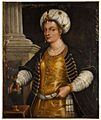 A portrait of Roxelana (Haseki Hurrem Sultan, 1506-58), follower of Titian, Italy, Venetian School, 16th century