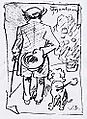 Arthur Schopenhauer by Wilhelm Busch