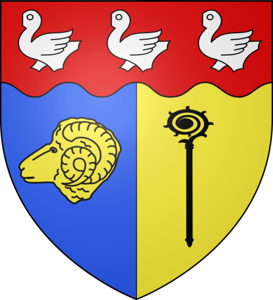 Blason ville fr Molles 03