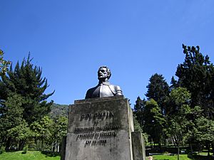 Archivo:Bogotá monumento a Francisco de Orellana en el Parque Nacional