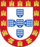 Brasão de armas do reino de Portugal (1247).svg