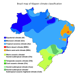 Archivo:Brazil map of Köppen climate classification