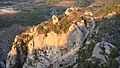 Castell de Margarida (bluff, wall detail)