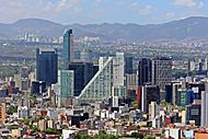 Edificios en Paseo de la Reforma, Ciudad de México