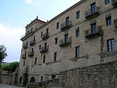 Fachada leste Mosteiro de Celanova