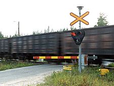 Archivo:Finnish level crossing activated