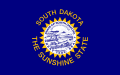 Flag of South Dakota (1963–1992)