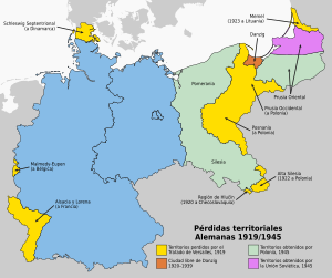Archivo:German territorial losses 1919 and 1945