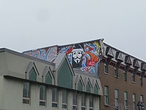 Archivo:Guy Fawkes Mask Graffiti Montreal 16 March 2012